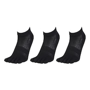 (メンズ)靴下 消臭5指ソックス 3足組 黒 25-28センチ BLK3 894CO5GSA0031 BLK 吸汗速乾 消臭 防臭 抗菌 新調 新学期 新生活