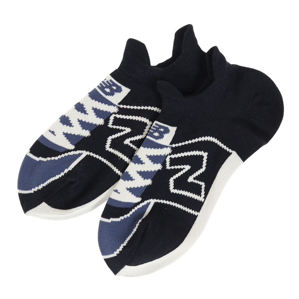 ニューバランス（new balance）（メンズ、レディース）スニーカー柄ソックス LAS35700OTS