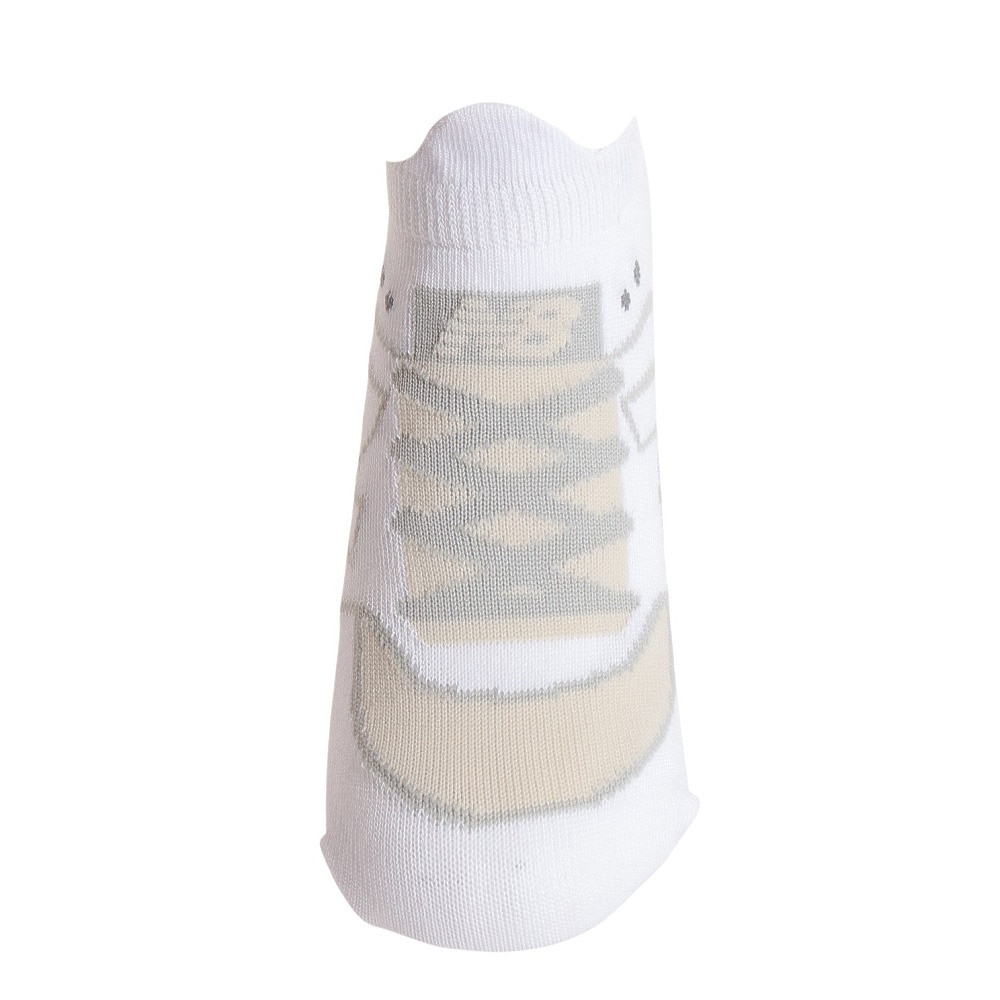 ニューバランス（new balance）（メンズ）スニーカー柄ソックス LAS35700WT