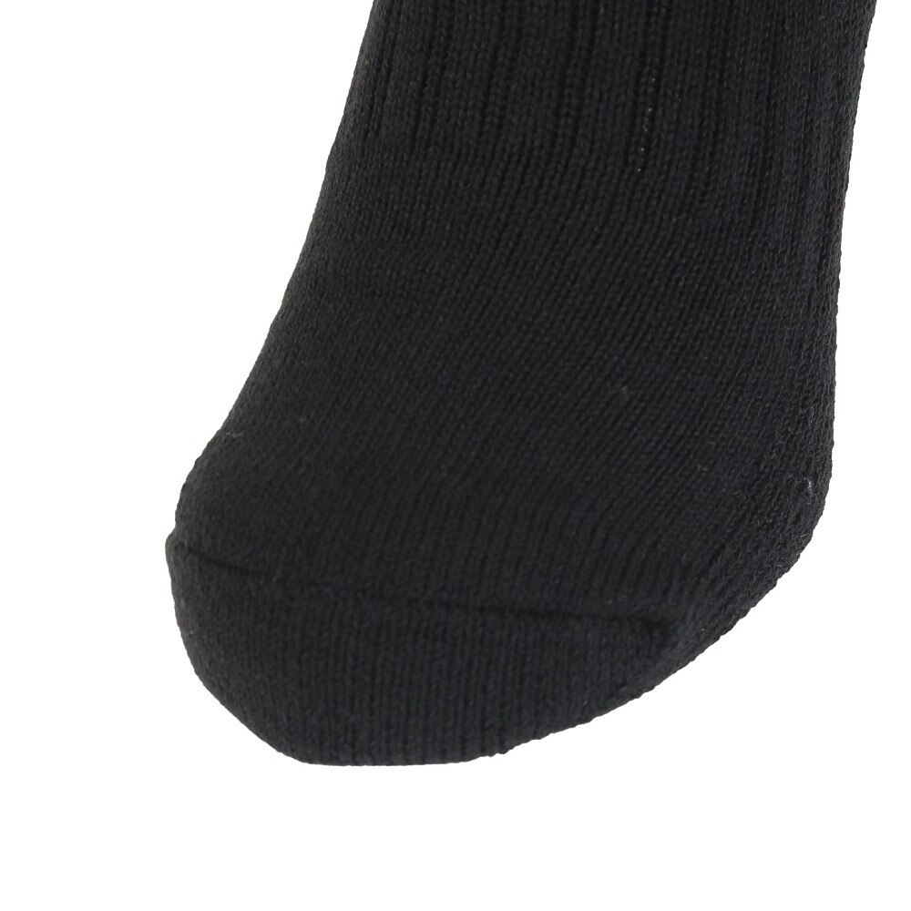 クー（Coo.）（メンズ）ラインソックス BLK-OR 894Q3OK0067 BLK