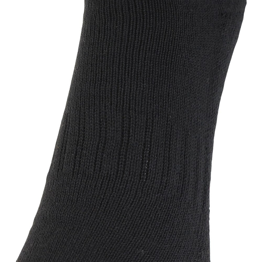 クー（Coo.）（メンズ）ラインソックス BLK-OR 894Q3OK0067 BLK