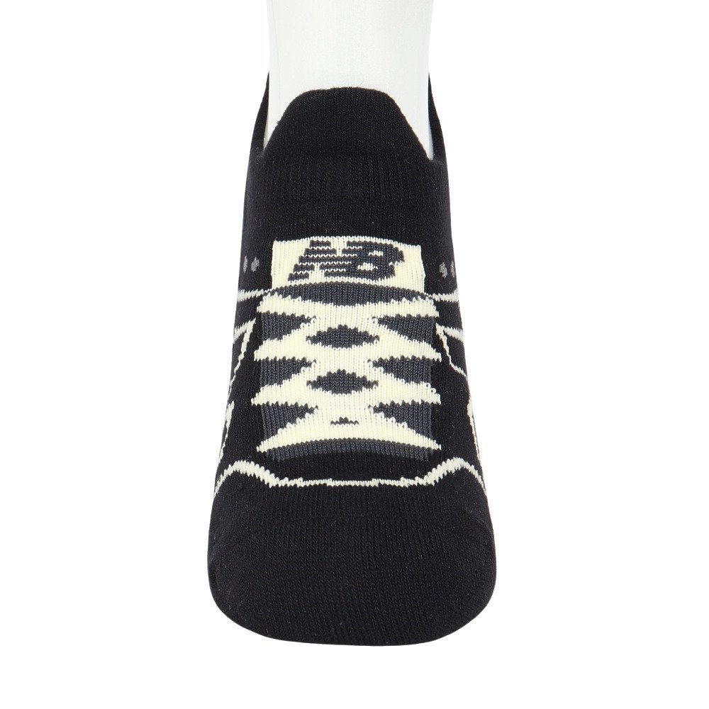 ニューバランス（new balance）（メンズ）靴下 スニーカー柄パイルソックス LAS35701BK ソックス 大人用 くるぶし丈