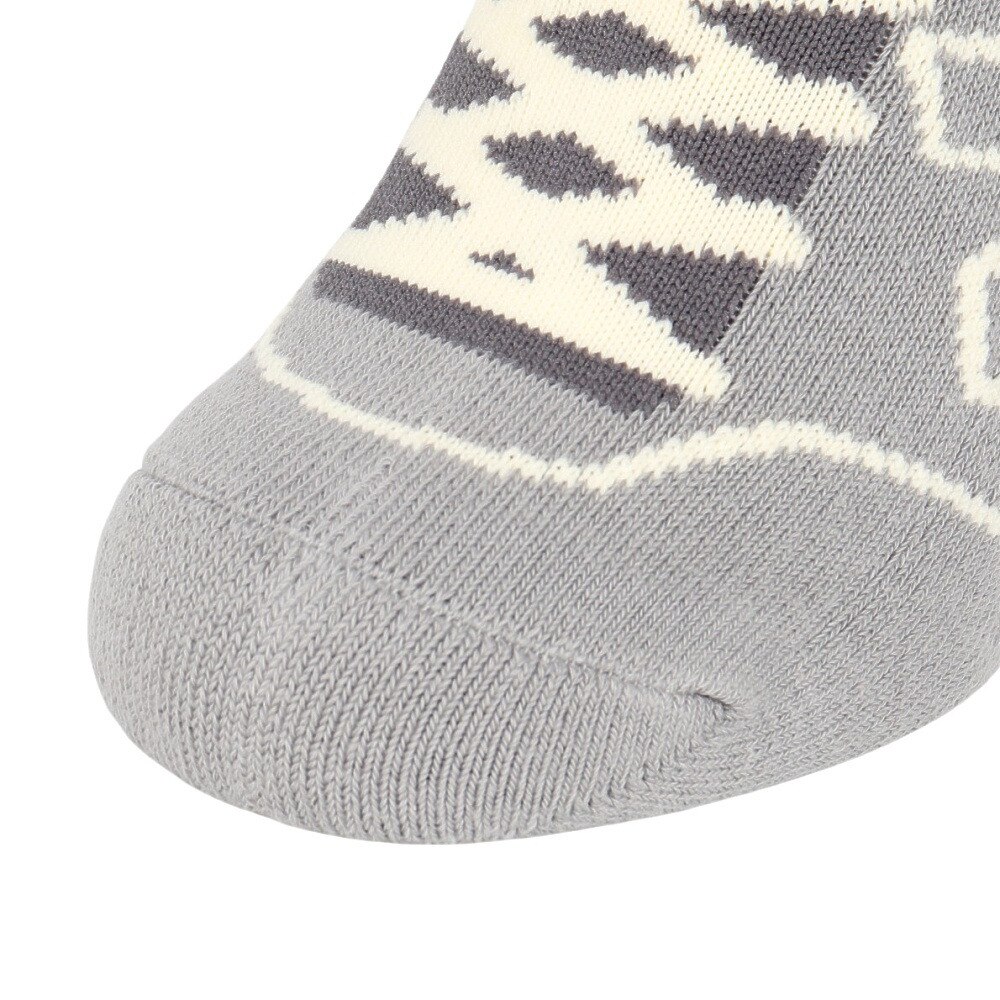 ニューバランス（new balance）（メンズ）靴下 スニーカー柄パイルソックス グレー M-LLサイズ(23-29cm) LAS35701YST ソックス 大人用 くるぶし丈