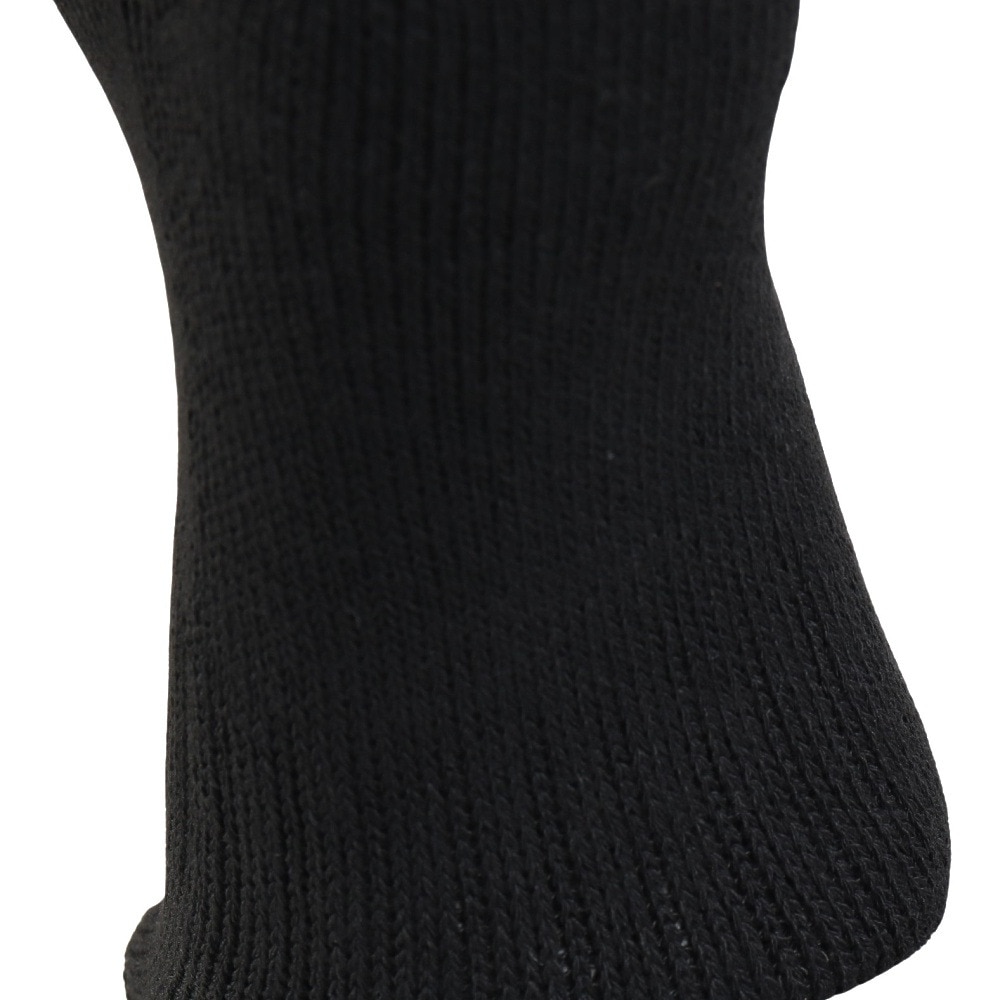 クー（Coo.）（メンズ）1足組 アンクル丈 ラインソックス 894Q4GSA0042 BLK