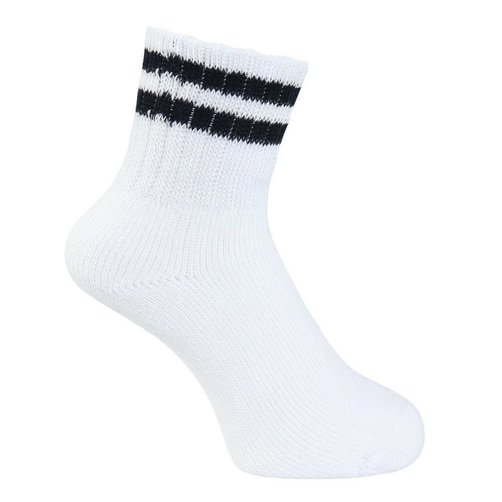 ニューバランス（new balance）（メンズ、レディース）靴下 コンフォートラインショートソックス 白 23.0-27.0cm LAS45723WT ソックス ショート丈