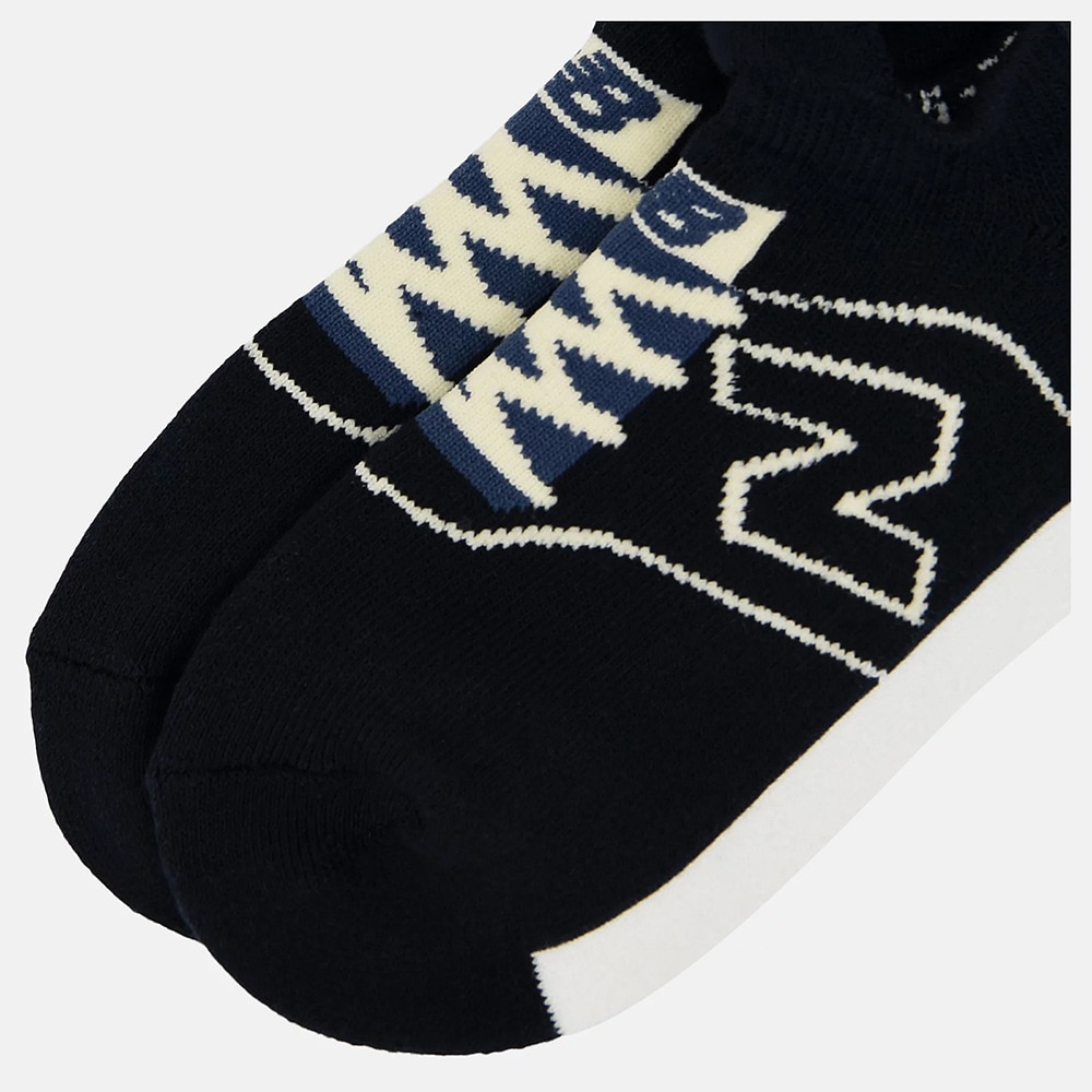 ニューバランス（new balance）（メンズ）スニーカー柄パイルソックス LAS35701OTS