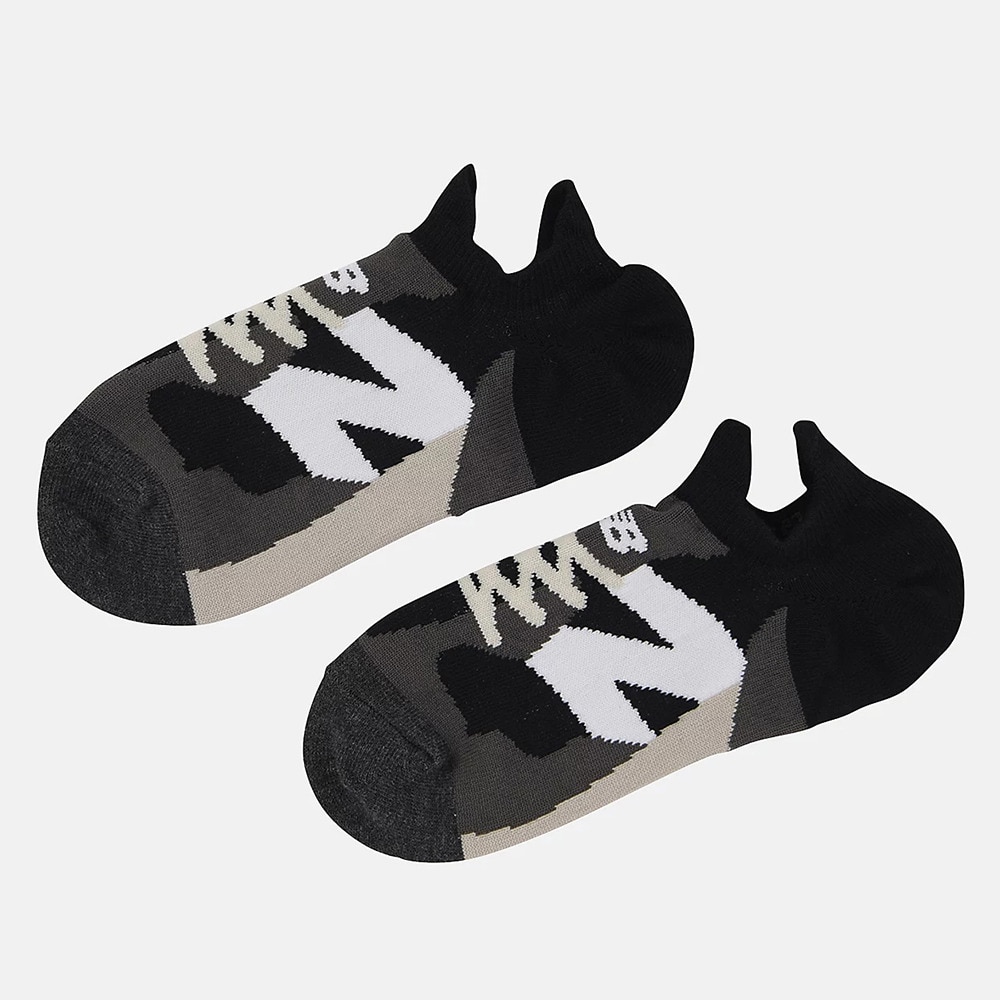 ニューバランス（new balance）（メンズ）スニーカー柄 シフテッドソックス LAS35702BK