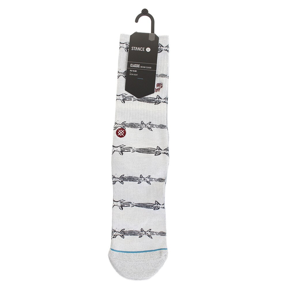  【多少の傷汚れありの為大奉仕】OFF ソックス MY WAVE ソックス M556C18OMWGRY