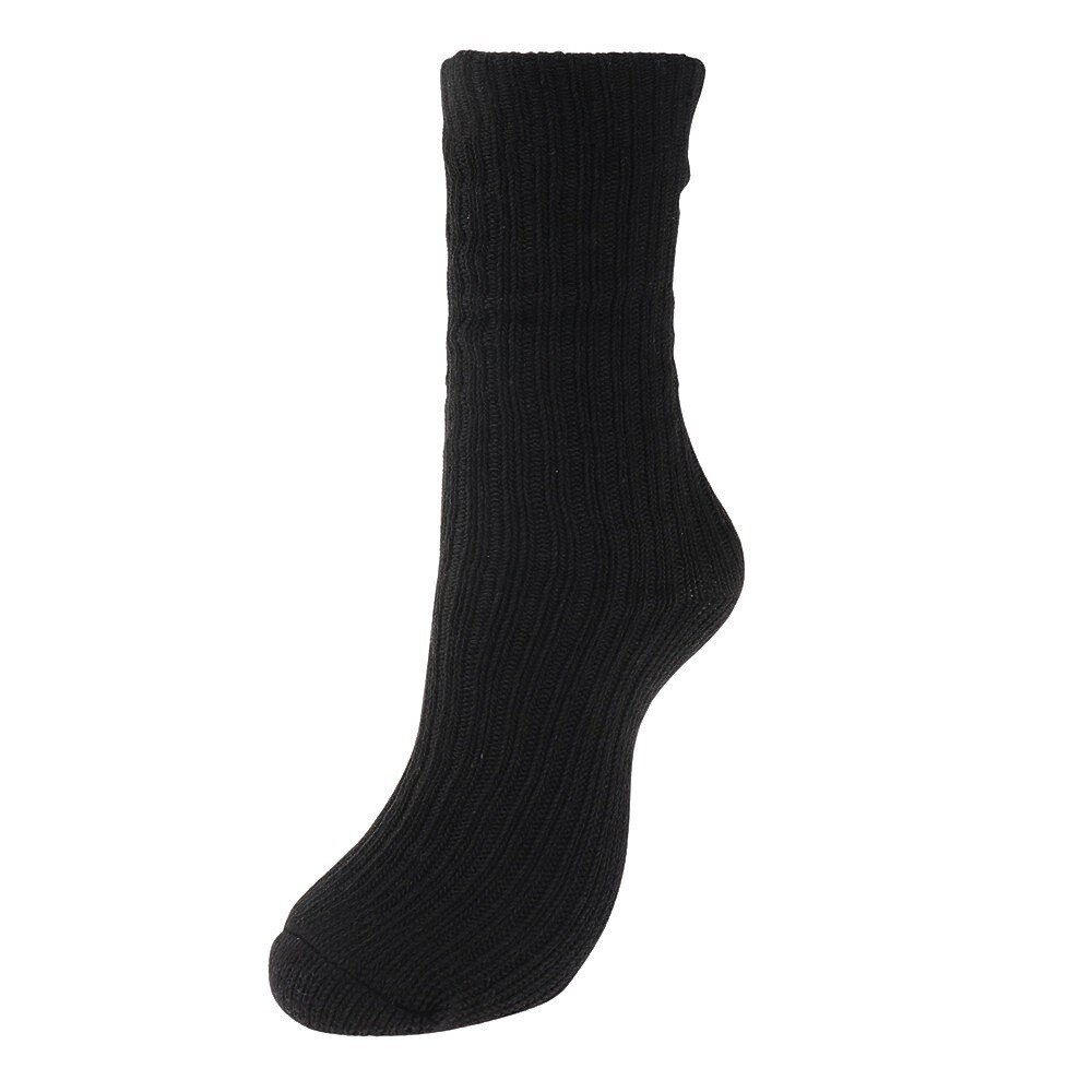ノーブランド（NO BRAND）（メンズ）裏シルク ソックス 894NN2OK0432 BLK 25～28cm