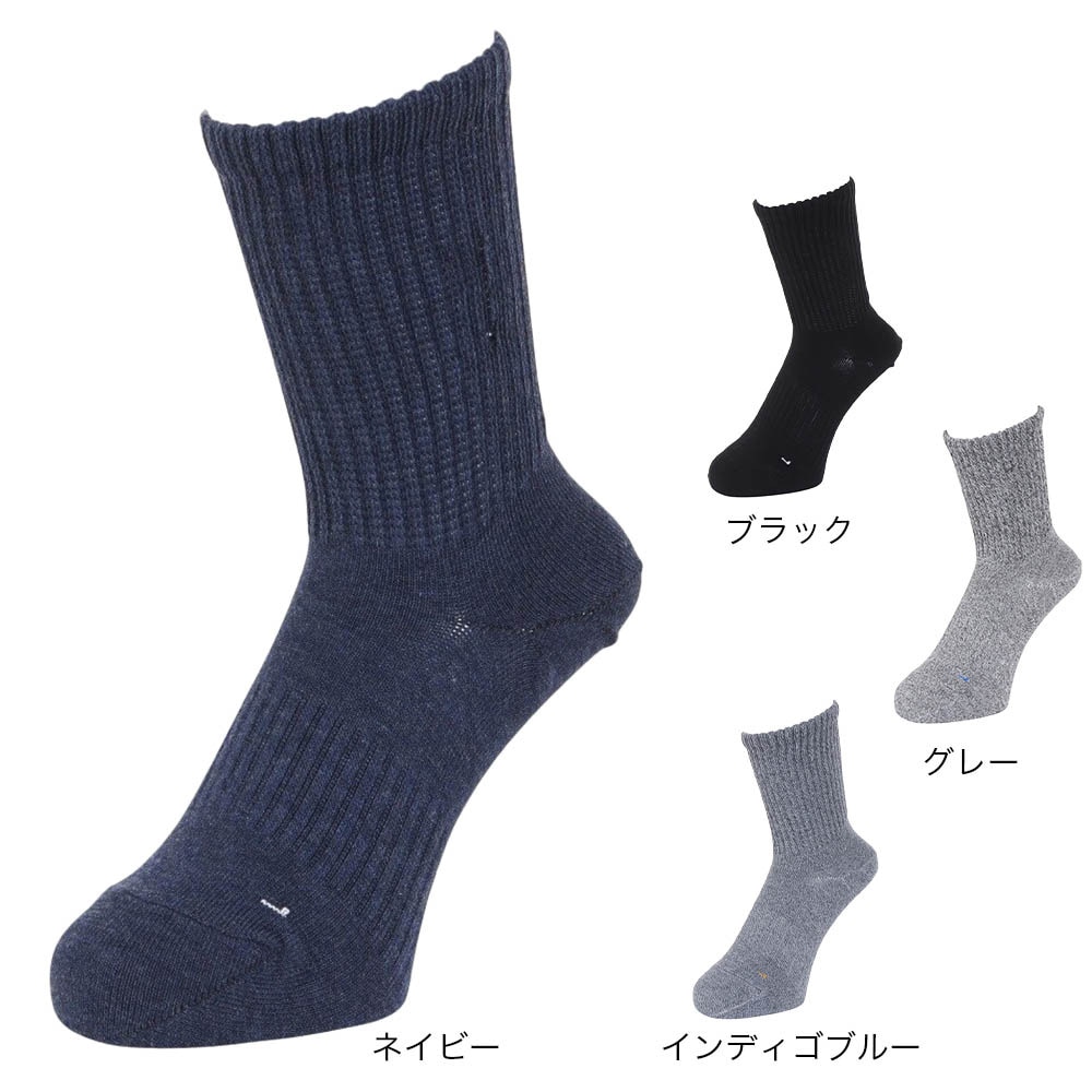 福助（メンズ）NNS ハーフ丈 ソックス 3FC06W IND