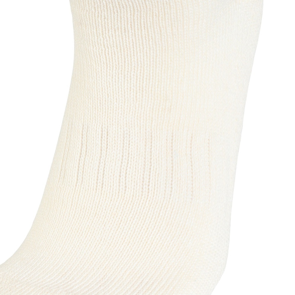 クー（Coo.）（メンズ）1足組 クルー丈 ラインソックス 894Q4GSA0046 OWHT