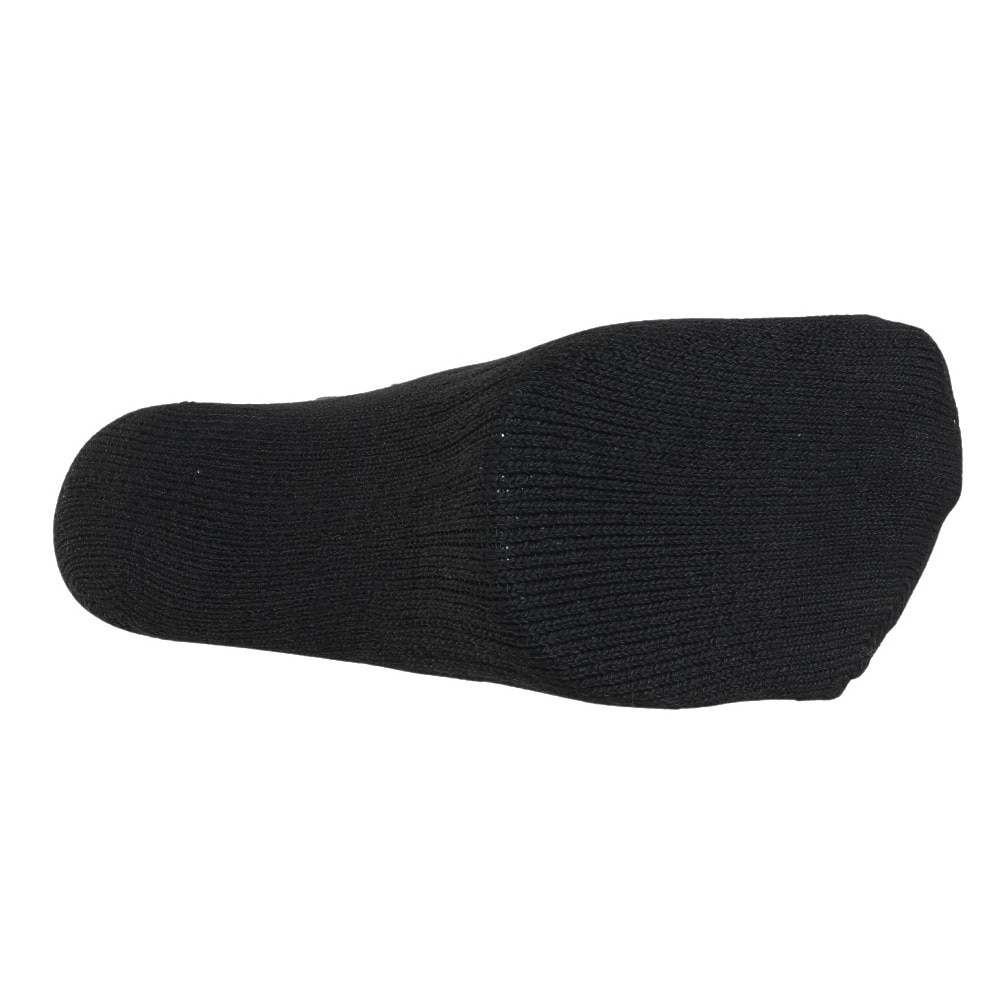 クー（Coo.）（メンズ）1足組 クルー丈 ラインソックス 894Q4GSA0049 BLK
