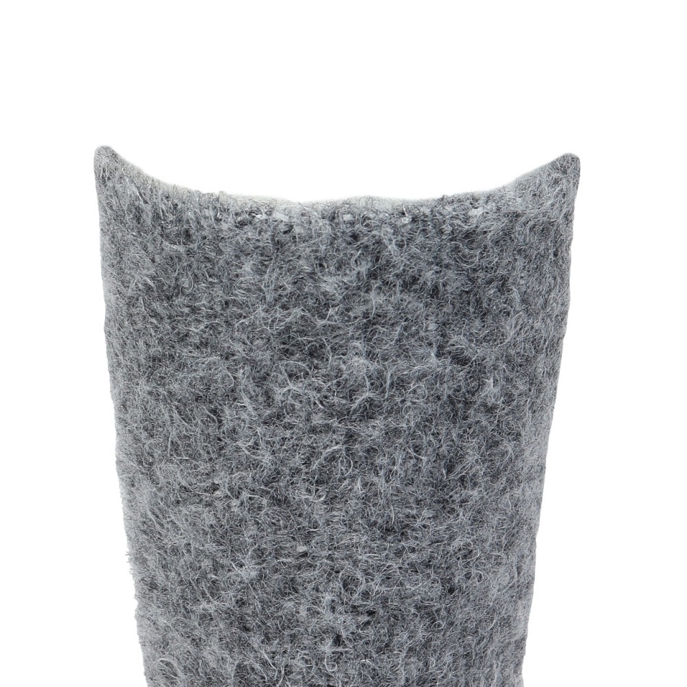 福助（メンズ）ルームソックス WARM HOME モヘア無地 ミドル丈 3FR05W GRY グレー 25cm