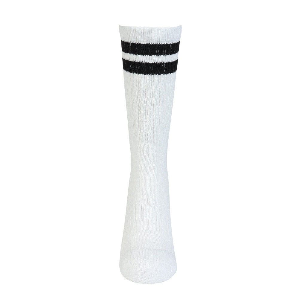 その他ブランド（OTHER BRAND）（メンズ）クルーライン ソックス 1足組 894CO5GSA0089 WHT