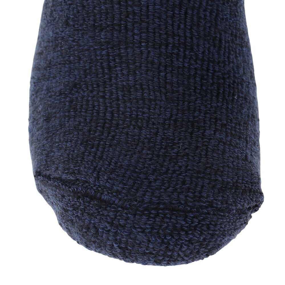 ノーブランド（NO BRAND）（メンズ）超厚地パイル ショートソックス 894NN2OK0425 NVY 25～28cm