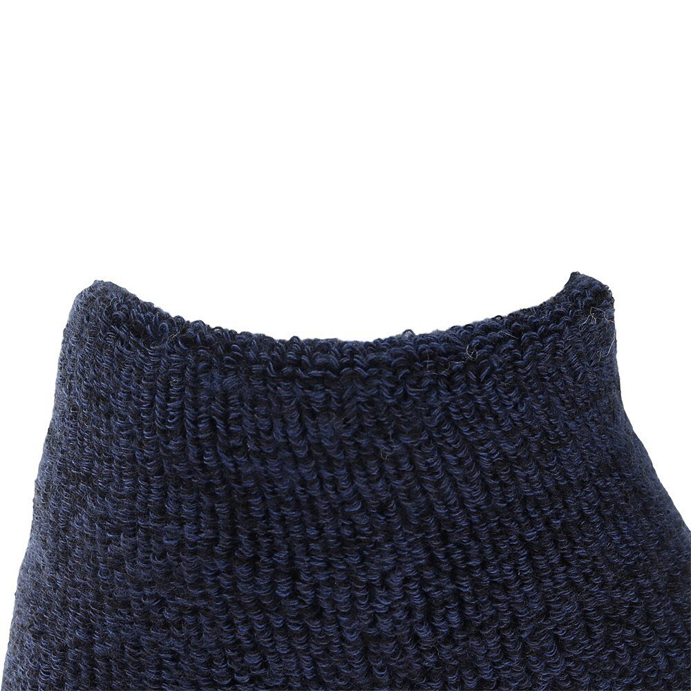 ノーブランド（NO BRAND）（メンズ）超厚地パイル ショートソックス 894NN2OK0425 NVY 25～28cm