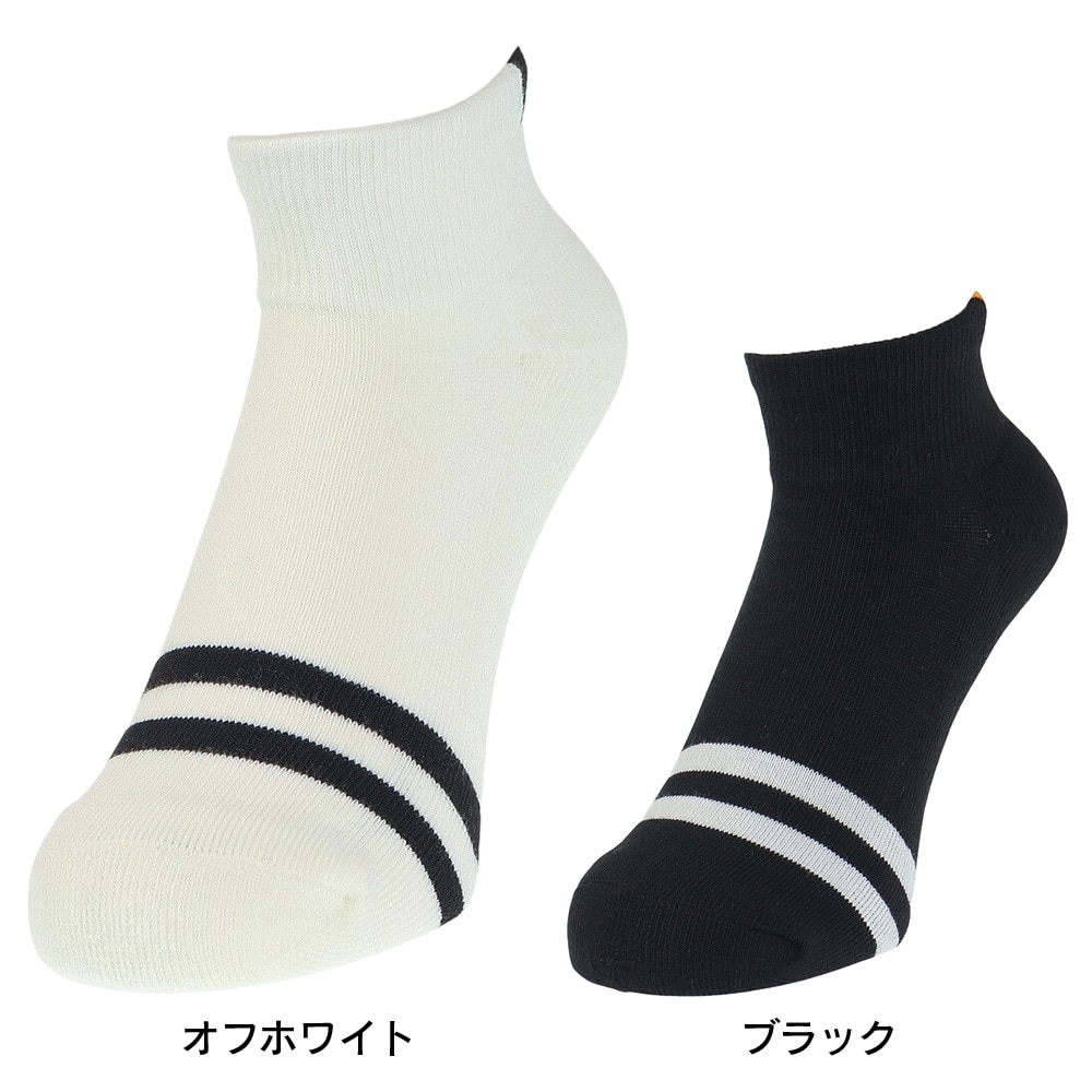 ヤックパック（YAK PAK）（メンズ、レディース）つま先ライン ショートソックス 34F15503A