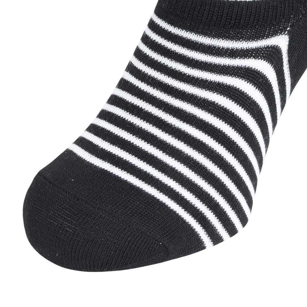 クー（Coo.）（メンズ）スニインボーダーソックス BLK 1足組 894CO4GSA0009