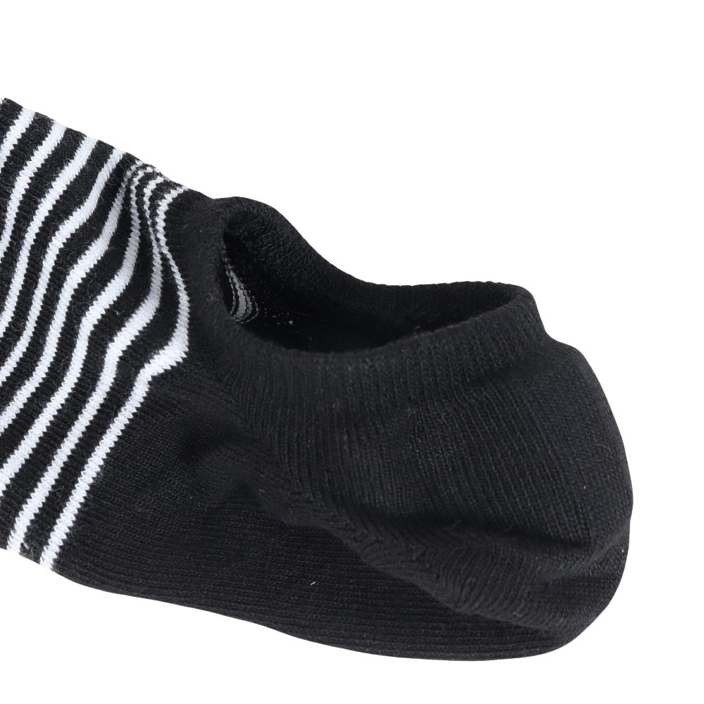 クー（Coo.）（メンズ）スニインボーダーソックス BLK 1足組 894CO4GSA0009