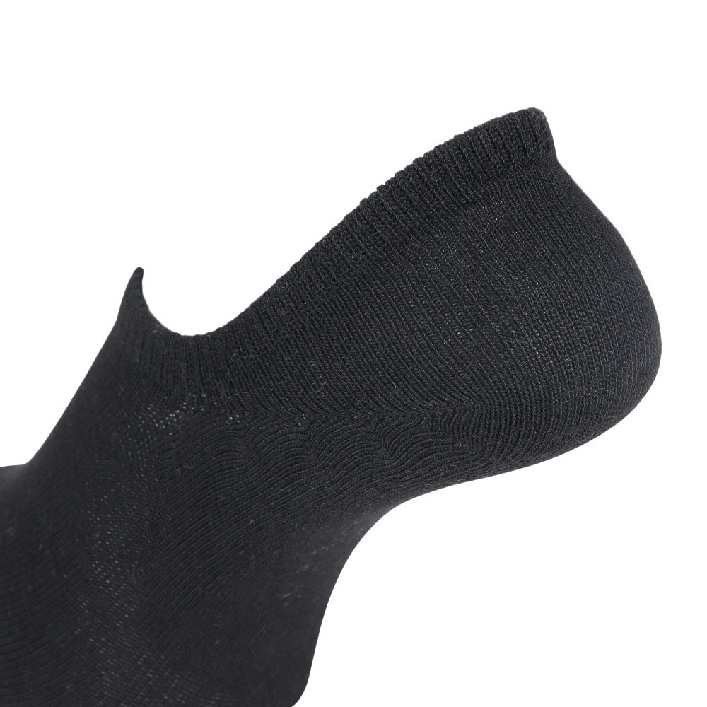 クー（Coo.）（メンズ）スニインソックス BLK 1足組 894CO4GSA0015 25cm 黒 
