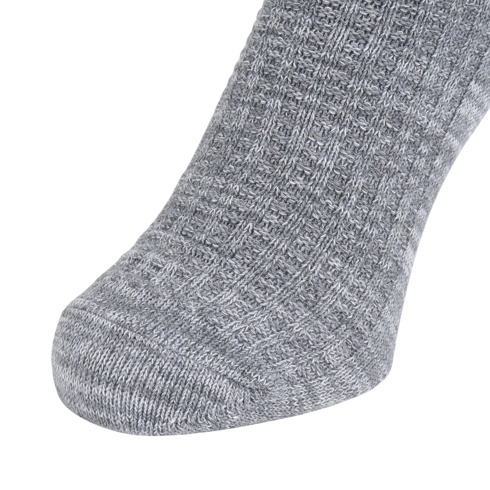 クー（Coo.）（メンズ）ショートソックス 麻混 1足組 25～28cm GRY 894CO4GSA0019