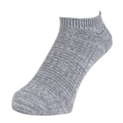 (メンズ)ショートソックス 麻混 1足組 25~28cm GRY 894CO4GSA0019