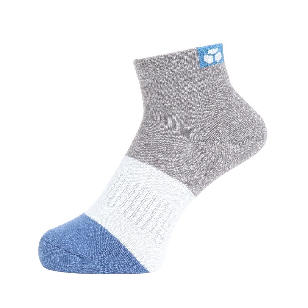 ヤックパック（YAK PAK）（メンズ、レディース）3色切り替え サポート ショートソックス 34C25507F