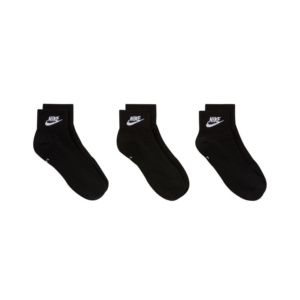 ナイキ（NIKE）（メンズ）エブリデイ エッセンシャル アンクル ソックス 3足組 DX5074-010