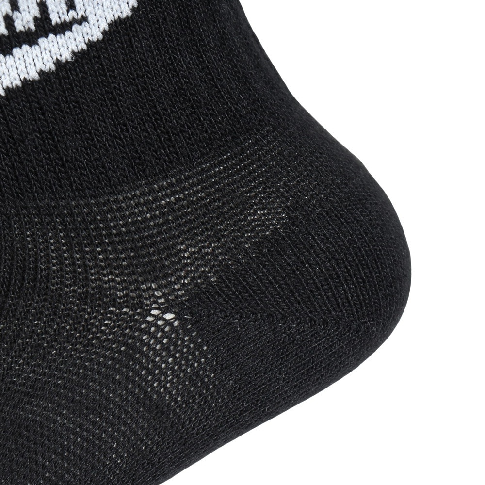 ナイキ（NIKE）（メンズ）靴下 エブリデイ エッセンシャル アンクル ソックス 3足組 黒 23-29センチ DX5074-010 カジュアル ロゴ 軽量 通気性 厚手