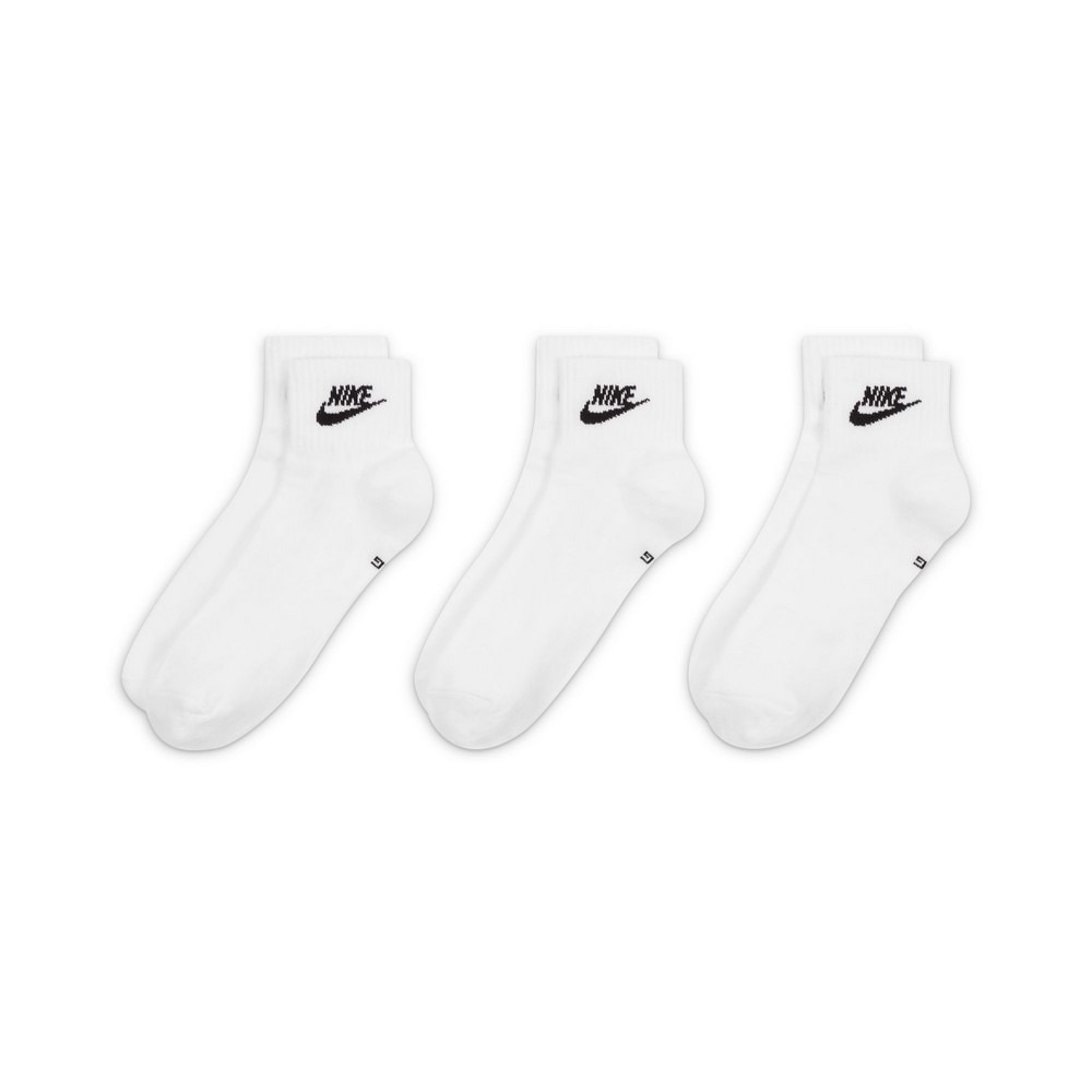 ナイキ（NIKE）（メンズ）エブリデイ エッセンシャル アンクル ソックス 3足組 DX5074-101