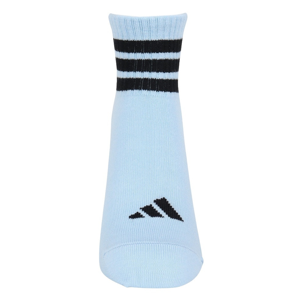 アディダス（adidas）（レディース）靴下 アンクルソックス 水色 Sサイズ ODV76-KK8024 ソックス スポーツ ジム 大人用