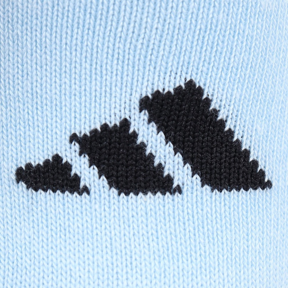 アディダス（adidas）（レディース）靴下 アンクルソックス 水色 Sサイズ ODV76-KK8024 ソックス スポーツ ジム 大人用