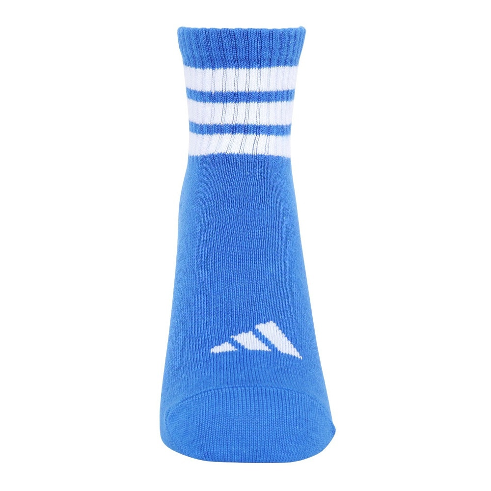 アディダス（adidas）（レディース）靴下 アンクルソックス 青 Sサイズ ODV77-KK8025 ソックス スポーツ ジム 大人用