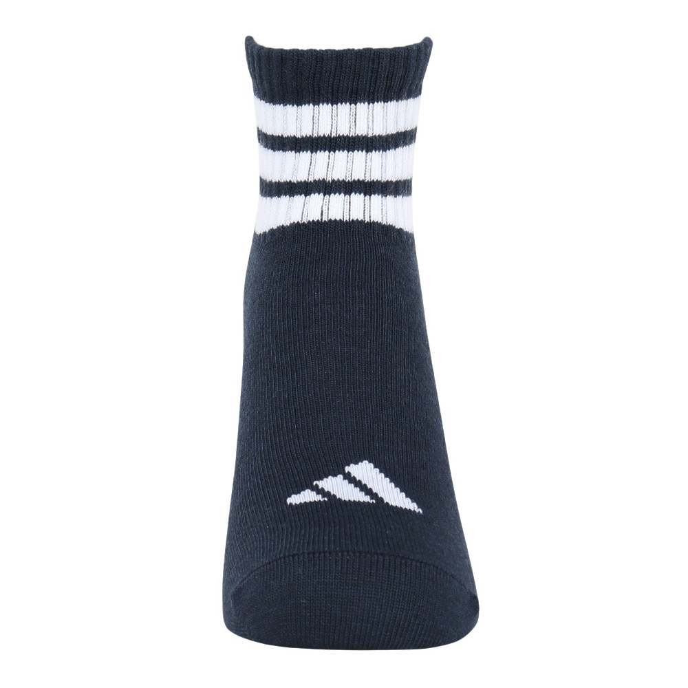 アディダス（adidas）（レディース）ソックス 靴下 1P 3STSOCKSBLACK ODV78-KK8026