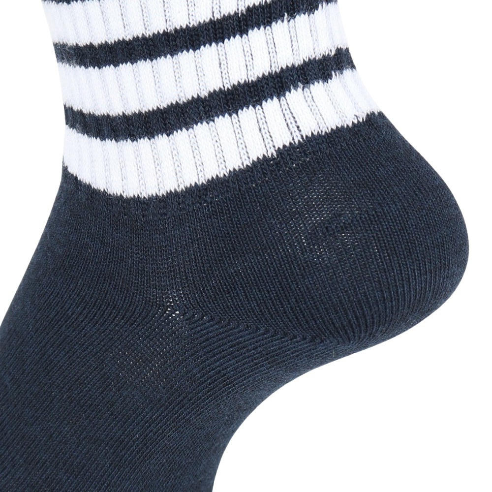 アディダス（adidas）（レディース）ソックス 靴下 1P 3STSOCKSBLACK ODV78-KK8026