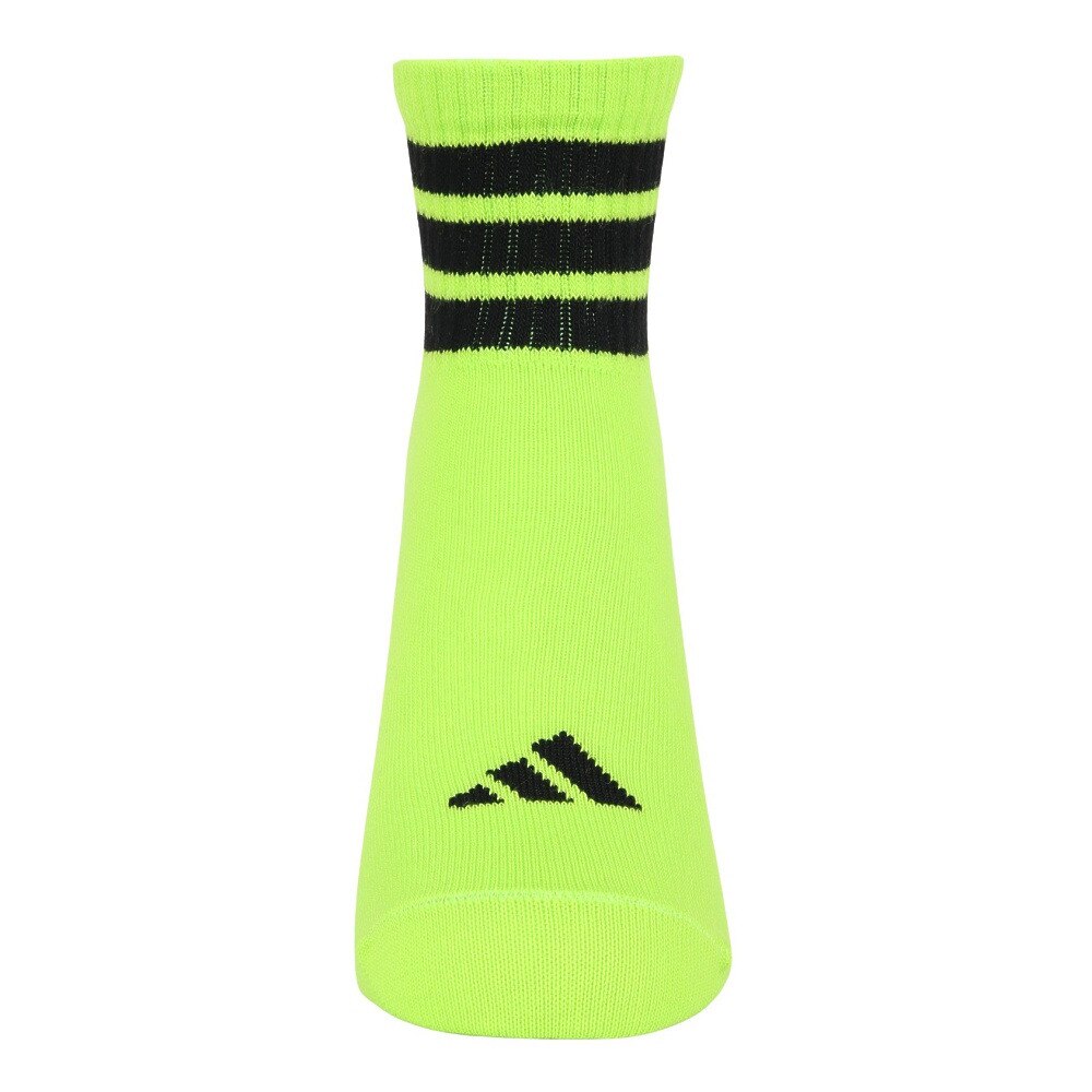 adidas イエロー ソックス ストライプ アディダス（adidas）（レディース）ソックス 靴下 1P