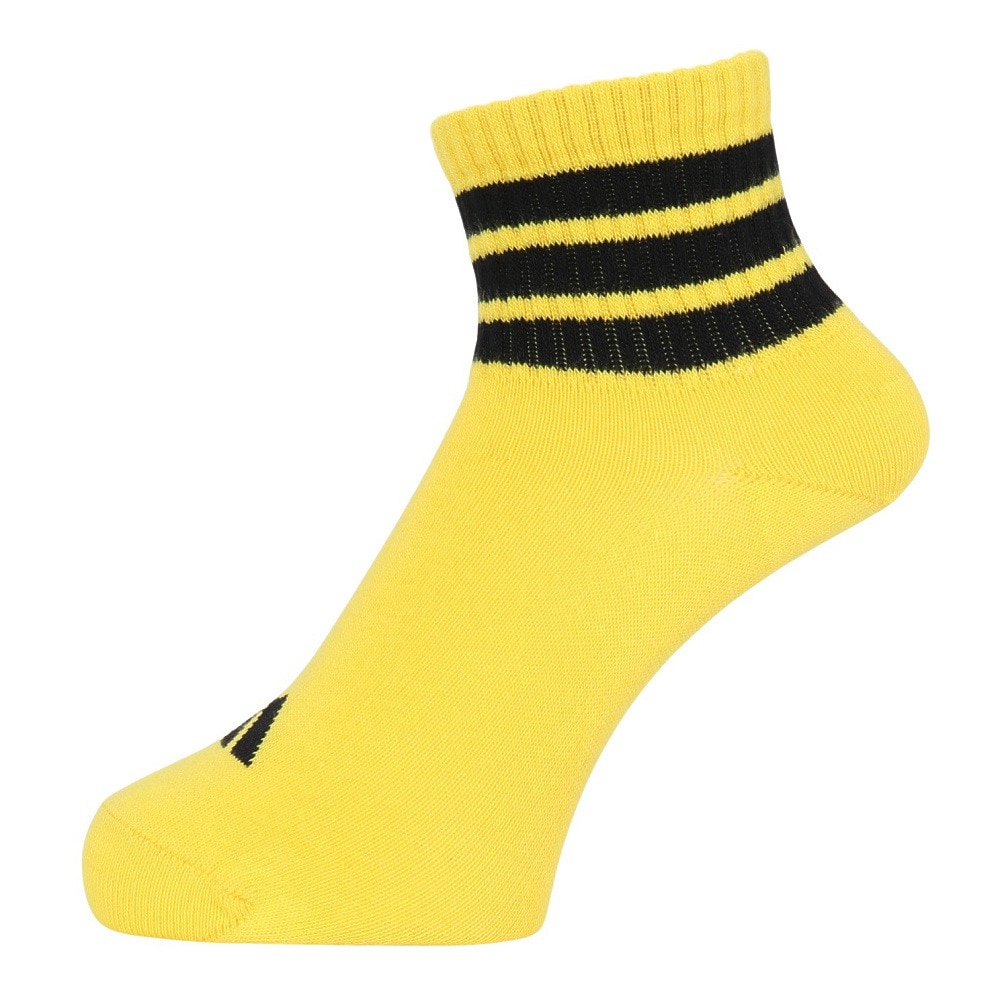 アディダス（adidas）（レディース）ソックス 靴下 1P 3STSOCKSYELLOW ODV81-KK8029
