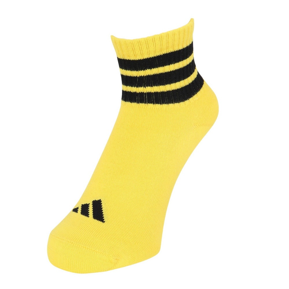 adidas イエロー ソックス ストライプ タイムセール❗adidas イエロー ストライプソックス(まとめ買い