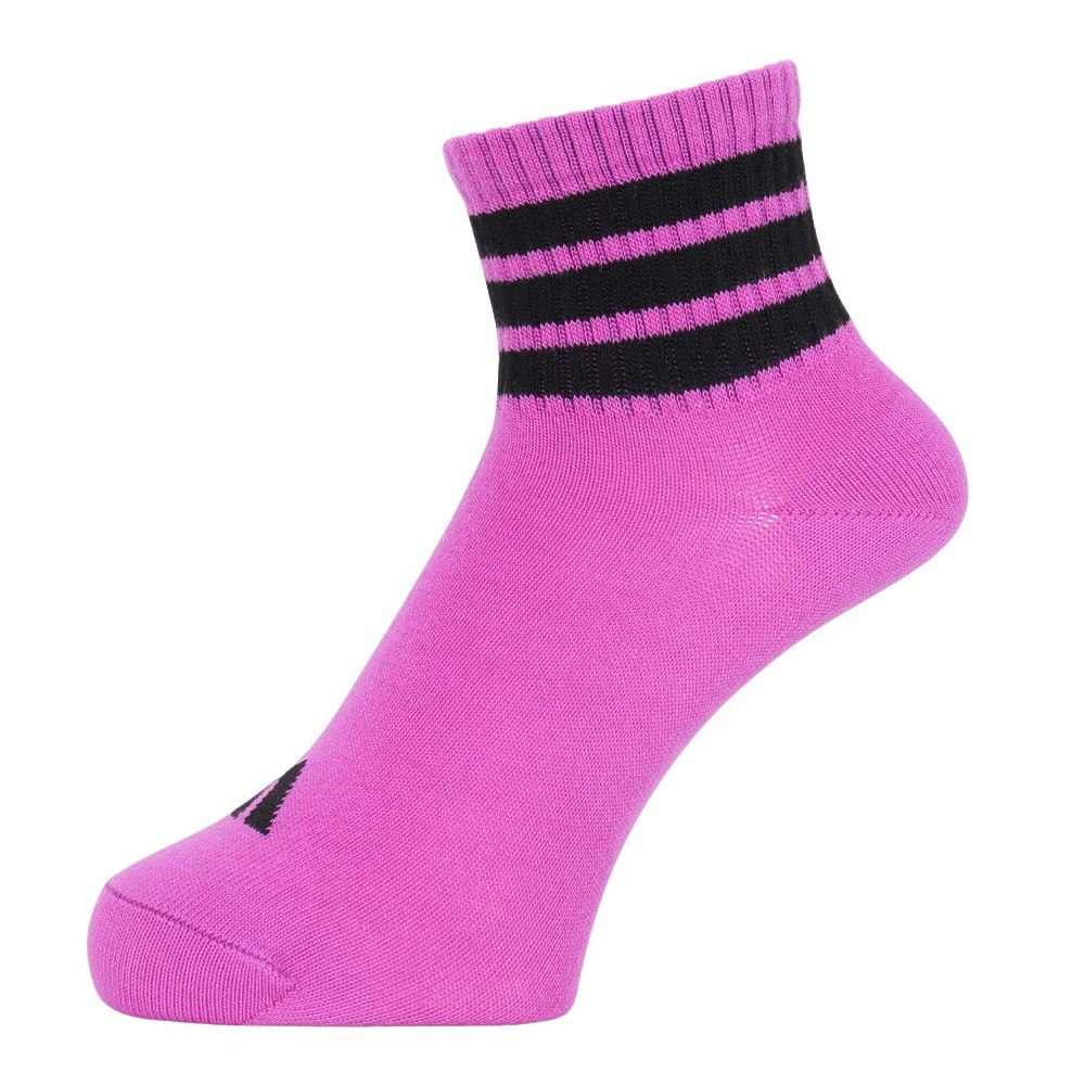 アディダス（adidas）（レディース）ソックス 靴下 1P 3STSOCKSPURPLE ODV83-KK8031
