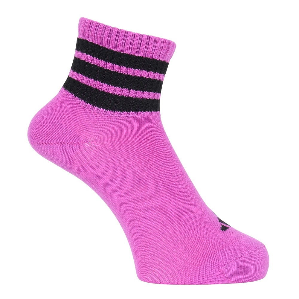 アディダス（adidas）（レディース）ソックス 靴下 1P 3STSOCKSPURPLE ODV83-KK8031