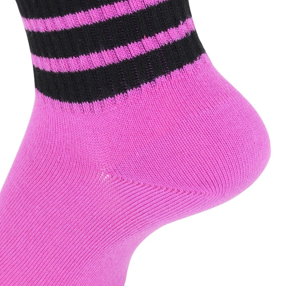 アディダス（adidas）（レディース）ソックス 靴下 1P 3STSOCKSPURPLE ODV83-KK8031