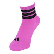 (レディース)ソックス 靴下 1P 3STSOCKSPURPLE ODV83-KK8031