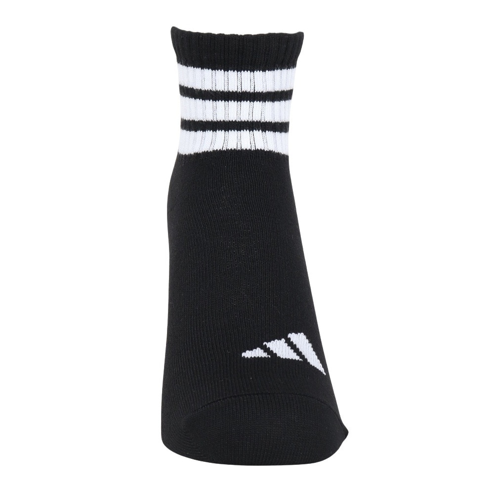 アディダス（adidas）（レディース）ソックス 靴下 1P 3STSOCKSBLACK ODV85-KK8033