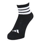 (レディース)ソックス 靴下 1P 3STSOCKSBLACK ODV85-KK8033
