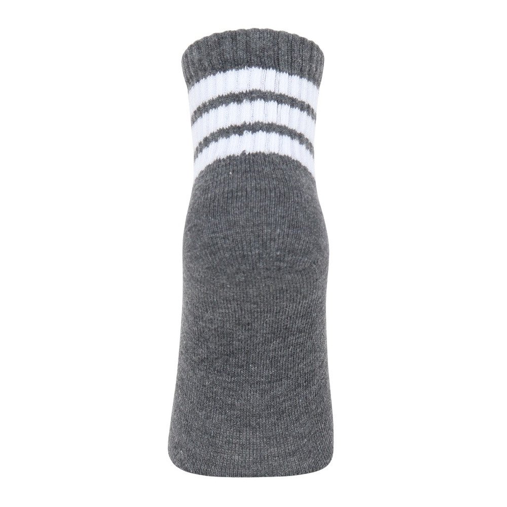 アディダス（adidas）（レディース）ソックス 靴下 1P 3ST SOCKSGREY OEI19-KL0878