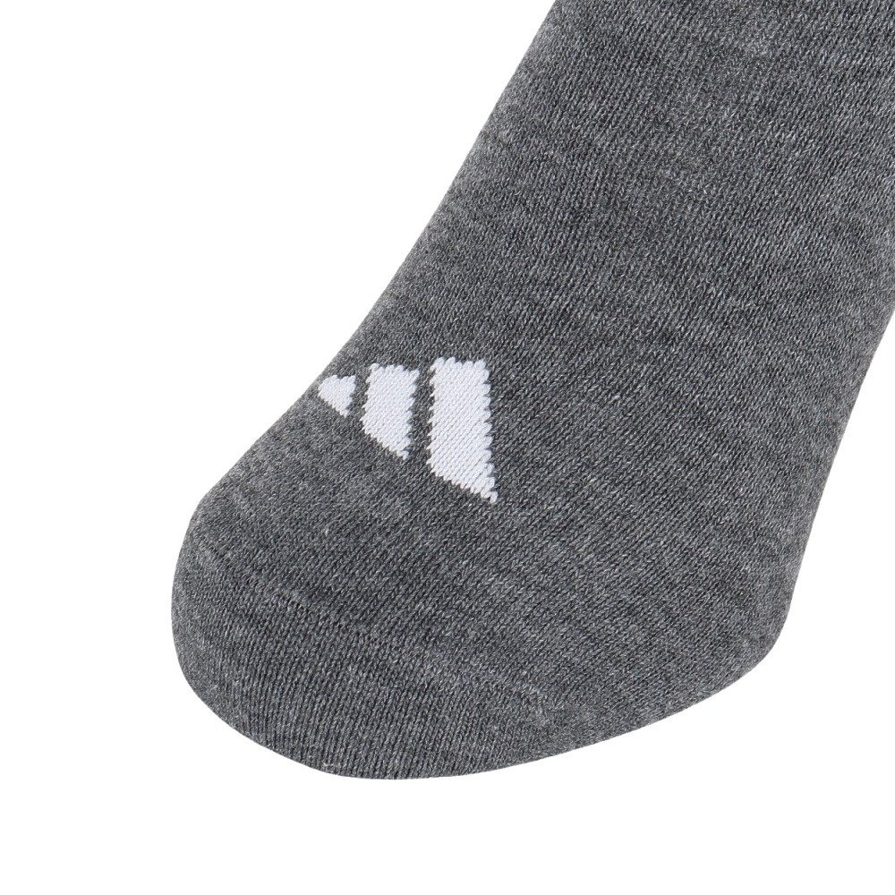 アディダス（adidas）（レディース）ソックス 靴下 1P 3ST SOCKSGREY OEI19-KL0878