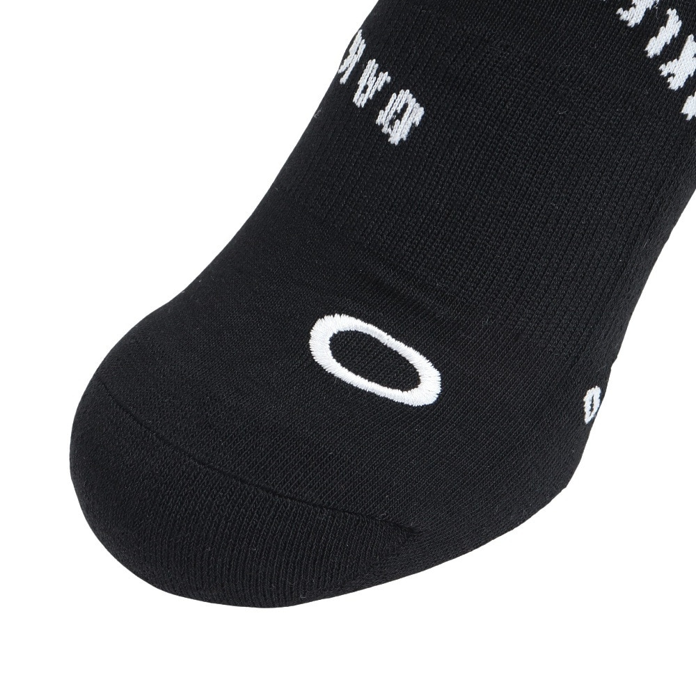 オークリー（OAKLEY）（レディース）靴下 ショートソックス 黒 23-25cm FOS901797-00G ソックス ショート丈 消臭