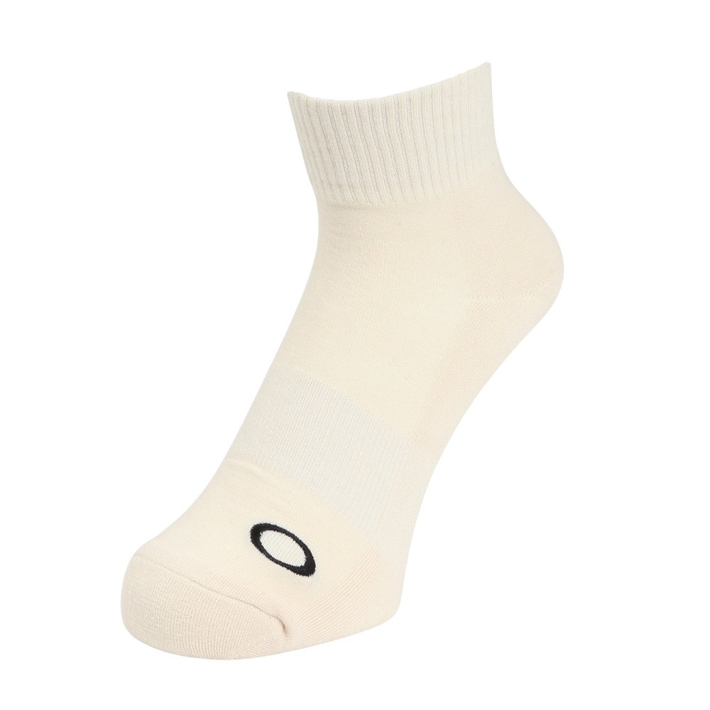 オークリー（OAKLEY）（レディース）靴下 ショートソックス ベージュ 23-25cm FOS901797-68S ソックス ショート丈 消臭