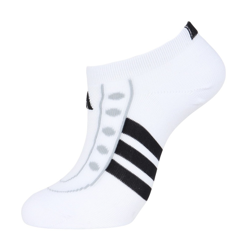アディダス（adidas）（レディース）ソックス 靴下 1P SNEAKERSOCKSWHITE 白 ODV64-KK8012 Sサイズ カジュアル ファッション