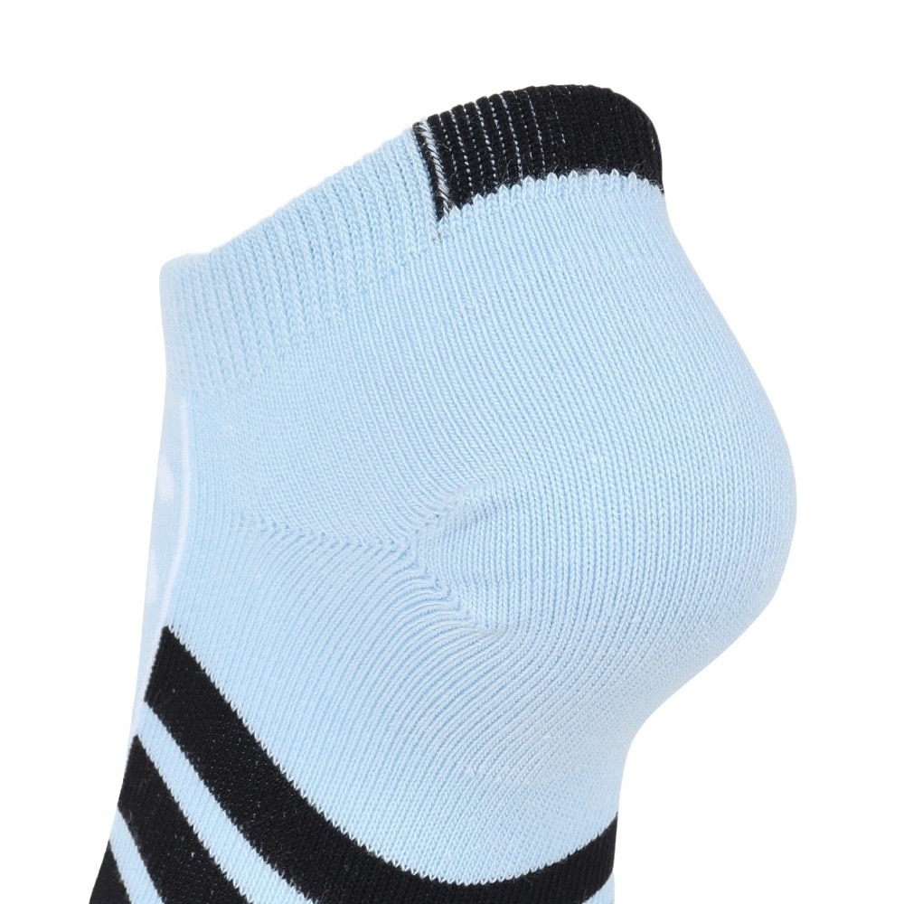 アディダス（adidas）（レディース）ソックス 靴下 1P SNEAKERSOCKSMARINE ライトブルー ODV65-KK8013 Sサイズ カジュアル ファッション